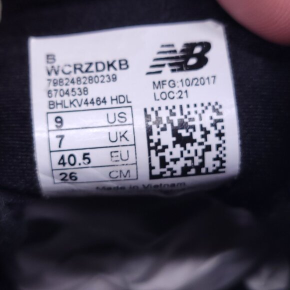 New Balance Fresh Foam Cruz WCRZDKB Women’s Running Shoes Black Size 9 Comfort - Picture 11 of 11